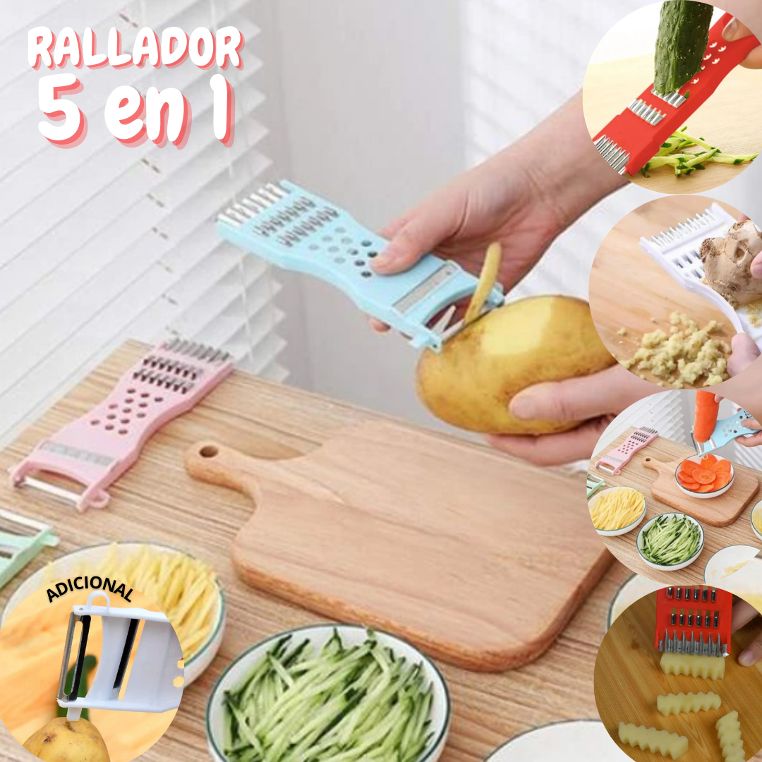Rallador 5 en 1